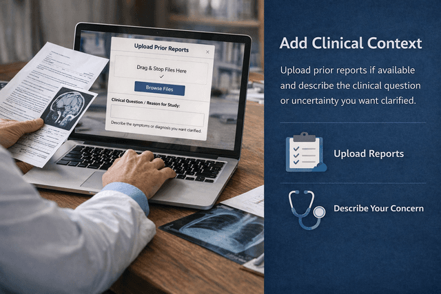 Add clinical context